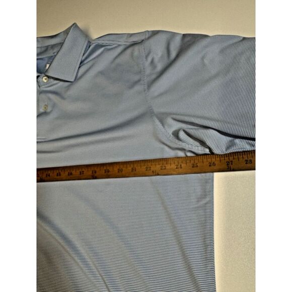 FG Tech American Flag Polo Shirt Golf Striped Made In USA Men's Extra Large‎ - Picture 3 of 6